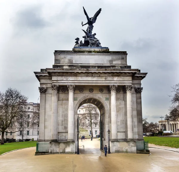 Wellington Arch Hyde Park Londres Angleterre — Photo