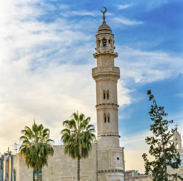 Исламская мечеть церковь Рождества Христова Алтарь Наве Вифлеем Палестина — стоковое фото