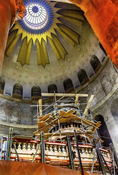 以色列耶路撒冷圣墓的耶稣墓建设教会 — 图库照片
