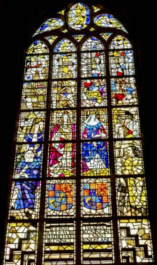 Kral Willian Orange Queen Mary lekeli Glass yeni katedral Delft Hollanda