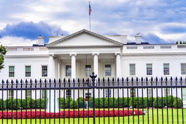 Beyaz Saray çit Pennsylvania Ave Washington Dc
