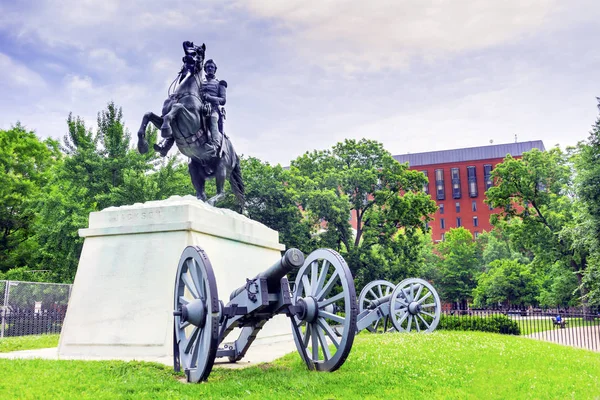 Jackson statua Lafayette Park sąd apelacyjny uzyskać federalnego Circuit Washington Dc — Zdjęcie stockowe