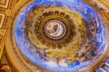 Küçük kubbe Saint Peter's Bazilikası Vatikan Roma İtalya 