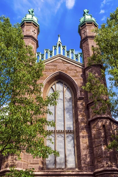 Dwight hall alter campus yale universität neuer hafen connecticut — Stockfoto