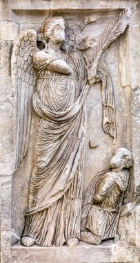 Taş melek Arch Constantinus Roma İtalya