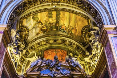 Chiesa San Marcello al Corso Arch Basilica Kilisesi Roma İtalya