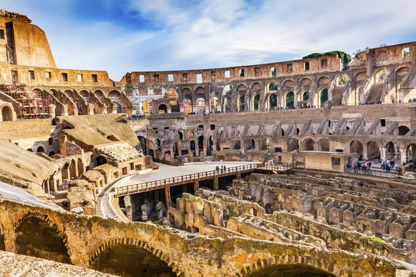 Amphithéâtre Colisée Rome Impériale Italie — Photo