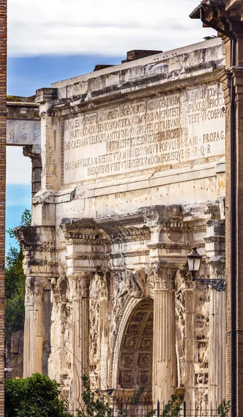 Boog van Constantijn rome Italië — Stockfoto