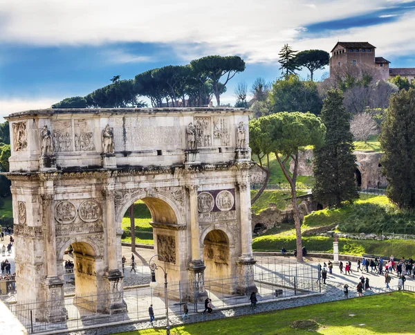 Arco de Constantino Roma Italia —  Fotos de Stock