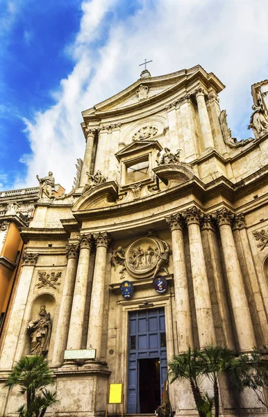 Chiesa San Marcello al Corso Altar Basílica Igreja Roma Itália — Fotografia de Stock