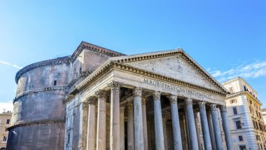 Sütunları Panteon Roma İtalya 