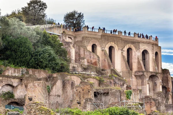 Palantine Hill Forum Romanum Rome Italië — Stockfoto