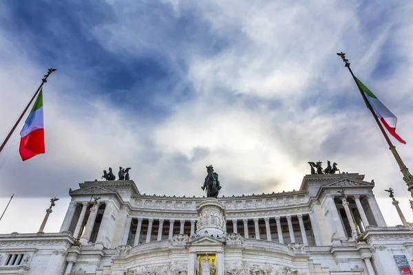 Túmulo do desconhecido Monumento Victor Emanuele Roma Itália — Fotografia de Stock