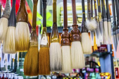 beijing, Çin Çin renkli Hatıra mürekkep fırçalar 