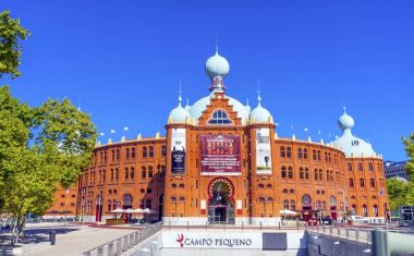 Campo Pequeno Bullring boğa güreşi Arena Lizbon Portekiz