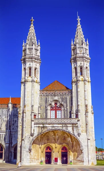 Монастырь Св. Иеронима Белем Лиссабон Португалия — стоковое фото