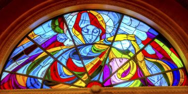 Mary vitray Basilica Lady tesbih Fatima Portekiz