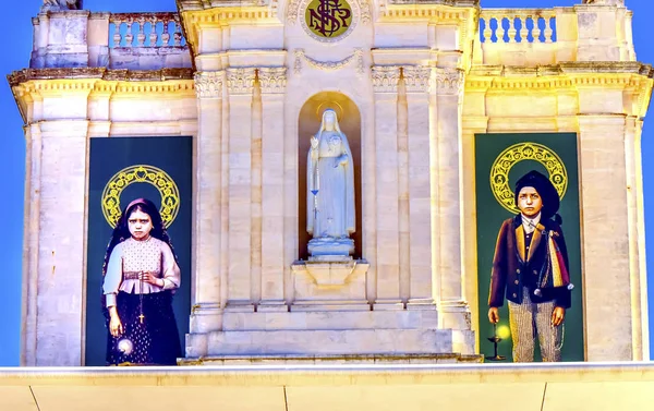 100th Anniversary Appearances Basilica of Lady of Rosary Fatima Portugal — Stock Photo, Image