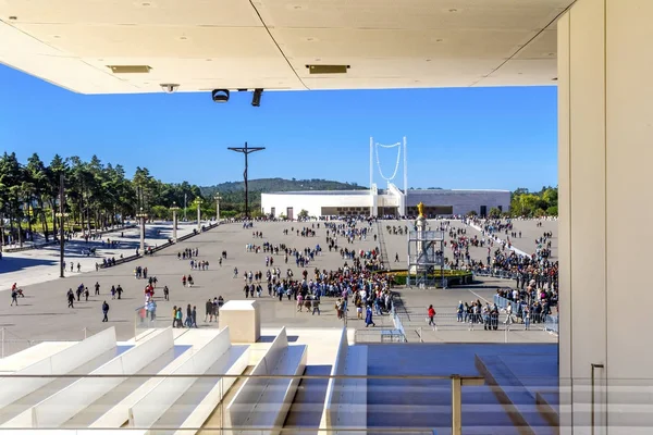 Basílica Santísima Trinidad Aniversario 100 Apariciones Fátima Portu — Foto de Stock