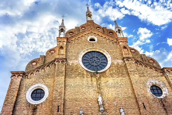 Kerk van Santa Maria Gloriosa de Frari Venetië Italië — Stockfoto