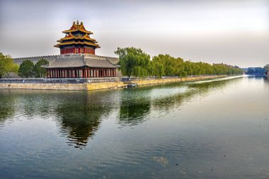 Ok Watch Tower Gugong City Palace Beijing Çin yasak
