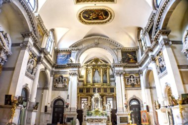 Santa Maria Giglio Zobenigo Alta kilise bazilika Venedik İtalya 