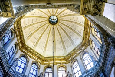 Santa Maria della Salute kilise bazilika kubbe Venedik İtalya 