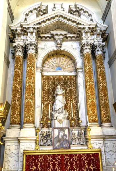 Iglesia de Santa Maria Giglio Zobenigo Basílica de la Virgen María Venecia Italia — Foto de Stock