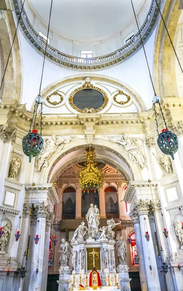Iglesia de Santa Maria della Salute Basílica Domo Venecia Italia — Foto de Stock
