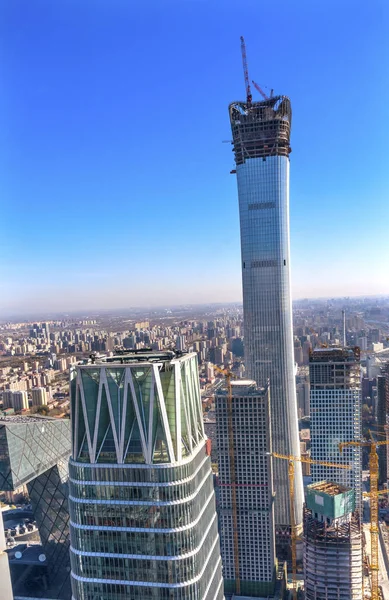 Dünya Ticaret Merkezi Z15 Towers gökdelenler Guomao ilçe Beiji