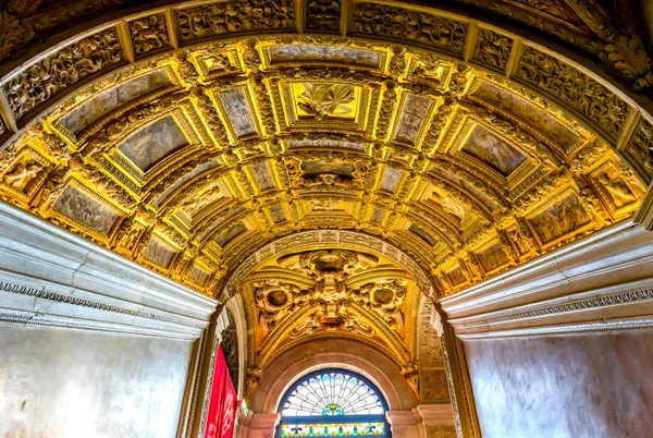 Soffitto Scala D Oro Palazzo Ducale Palazzo Ducale Venezia — Foto Stock