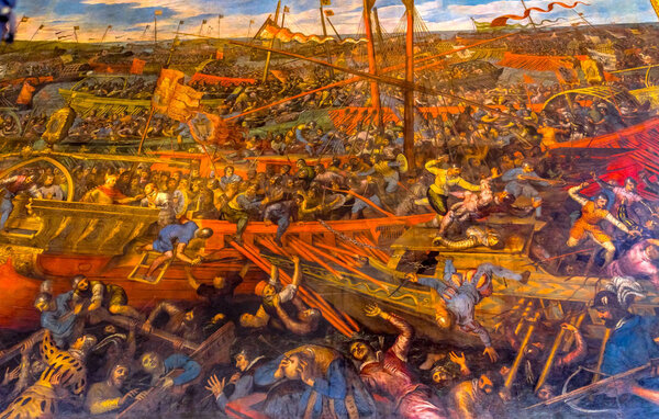 Tintoretto Titian Salvare Painting Palazzo Ducale Doge's Palace Venice Italy