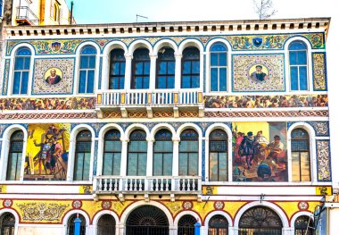 18. yüzyıl Barbarigo Palace Grand Canal Venedik İtalya
