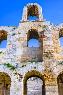 Odeon Herodes Attiacus Acropolis Atina Yunanistan