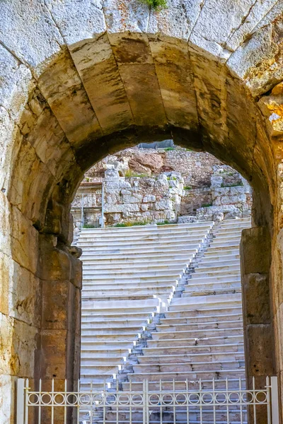 Odéon Herodes Attiacus Acropolis Athènes Grèce — Photo