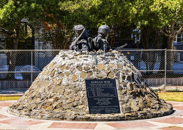 Memorial de la Guerra de Corea San Antonio Texas — Foto de Stock