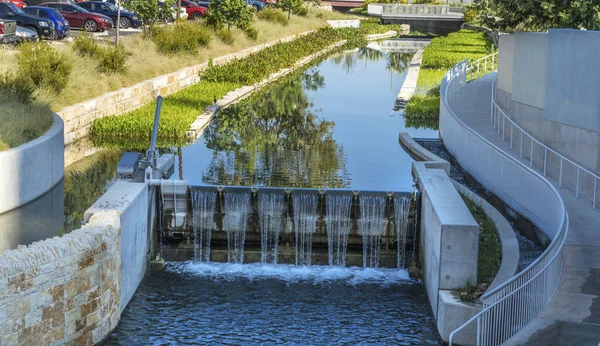 Paseo por el Río San Pedro Creek San Antonio Texas — Foto de Stock