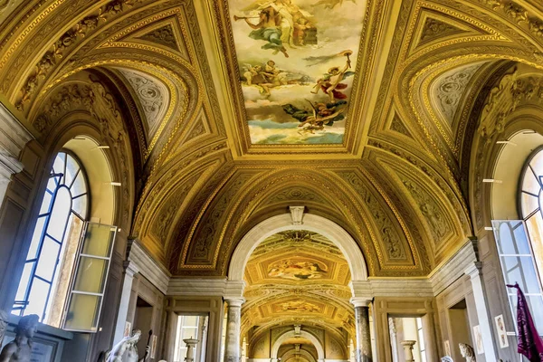 Vatikanmuseets valv Ceiling Angels Fresco Rom Italien — Stockfoto