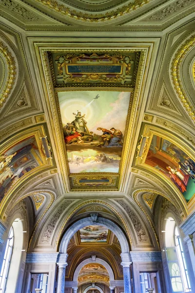 Vatican Museum Ceiling Virgin Mary Fresco Rome Italy — Stock Photo, Image