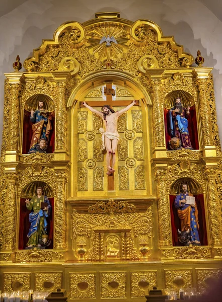 Basilika altar san fernando kathedrale san antonio texas — Stockfoto