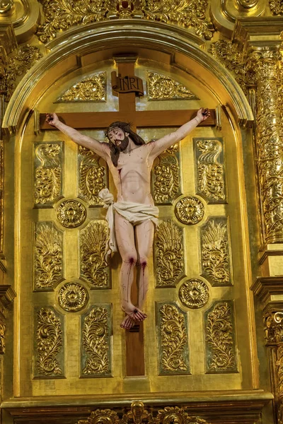 Facciata Porte Cattedrale di San Fernando San Antonio Texas — Foto Stock