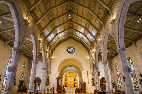 San Fernando Katedrali Basilica Altar San Antonio Teksas — Stok fotoğraf