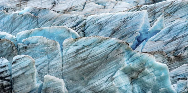 Blauwe vinafellsjokull gletsjerlagune IJsland — Stockfoto