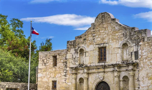Sitio de batalla de la independencia de Alamo Mission San Antonio Texas — Foto de Stock