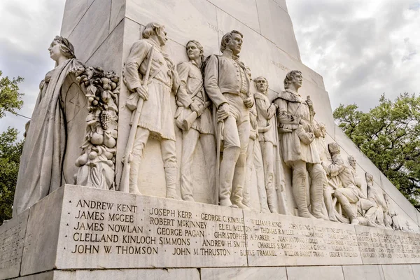 Мемориал Alamo Heroes Cenotaph Сан-Антонио Техас — стоковое фото