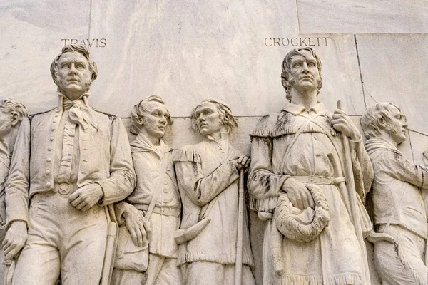 Мемориал Alamo Heroes Cenotaph Сан-Антонио Техас — стоковое фото