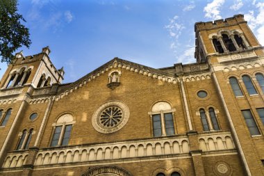 Facade Saint Mary's Catholic Church San Antonio Texas