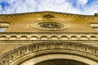 Facade Saint Mary's Catholic Church San Antonio Texas
