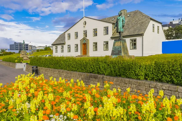 Das Kabinett Haus des Premierministers Büro reykjavik Island — Stockfoto