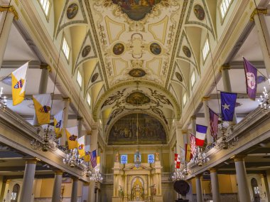 Altar Basilica Saint Louis Katedrali New Orleans Louisiana 